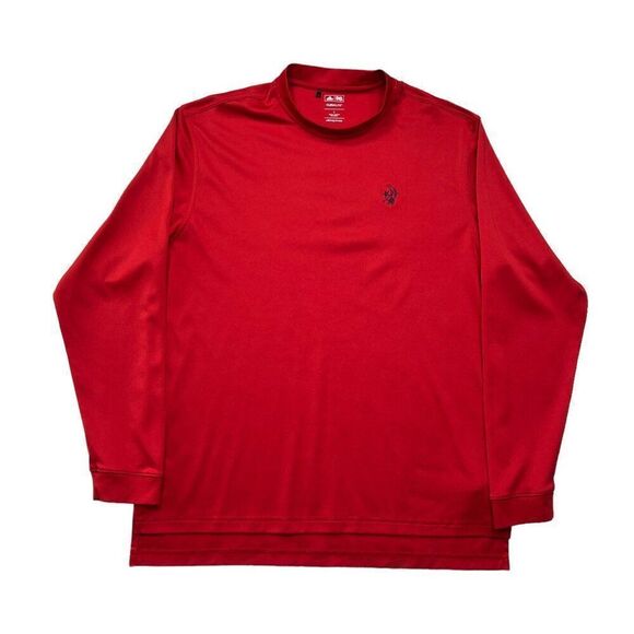 adidas Other - Adidas Men's Size Large ClimaLite Long Sleeve Mock Neck Golf Shirt‎
